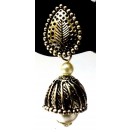 Silver Oxidized Earrings Jhumka Jhumki Ethnic Imitation Jewelry Dangle Long EA24